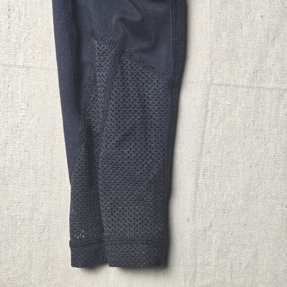 ZELLA Autumn High Waist Moto Ankle Mesh Leggings Black Size S/P Small Activewear - Picture 9 of 14
